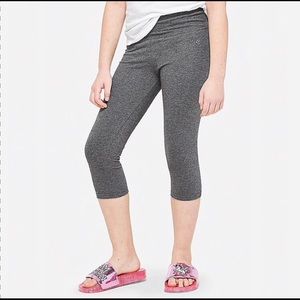 Girl’s Gray Capri Leggings from Justice